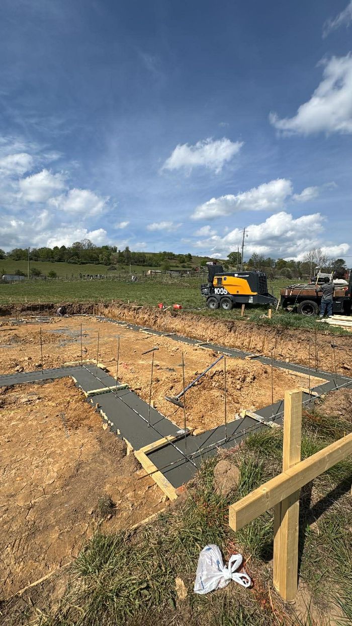 Pouring Footings in Charlotte NC