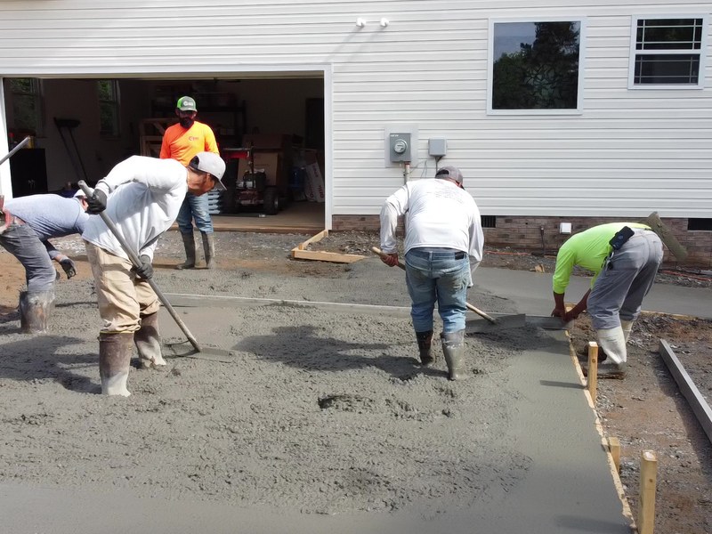 Residential driveway