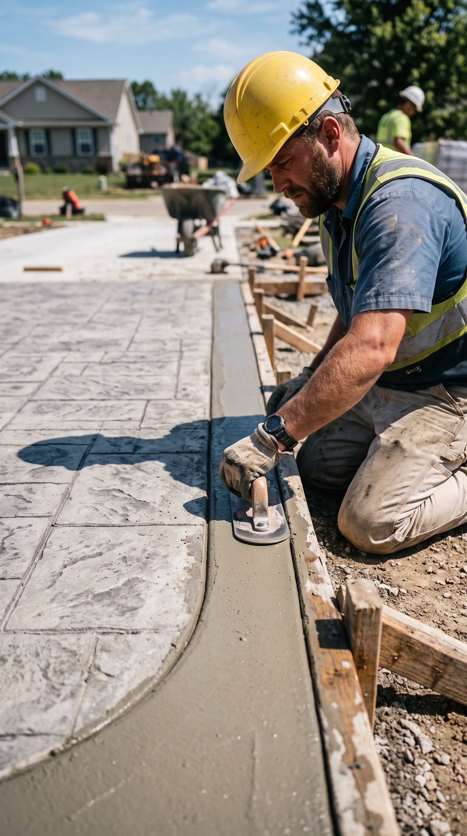 Sidewalks & Walkways project in Charlotte NC